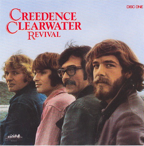 Creedence Clearwater Revival disc cover.